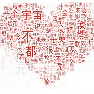 元宇宙词频可视化